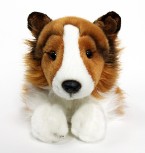 20196 Игрушка мягконабивная Собака Колли 40 см фото 2
